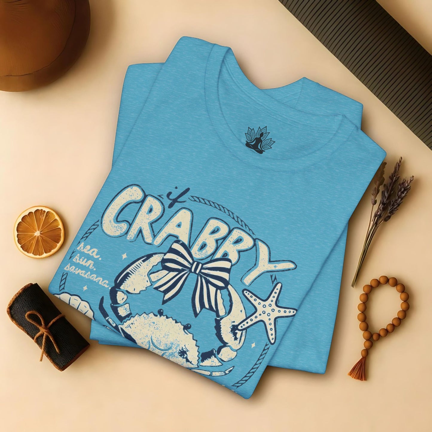 If Crabby, Return To Beach Yoga Tee