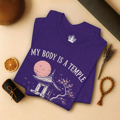 My Body Is A Temple: Ancient, Crambling, Still Sacred Tee