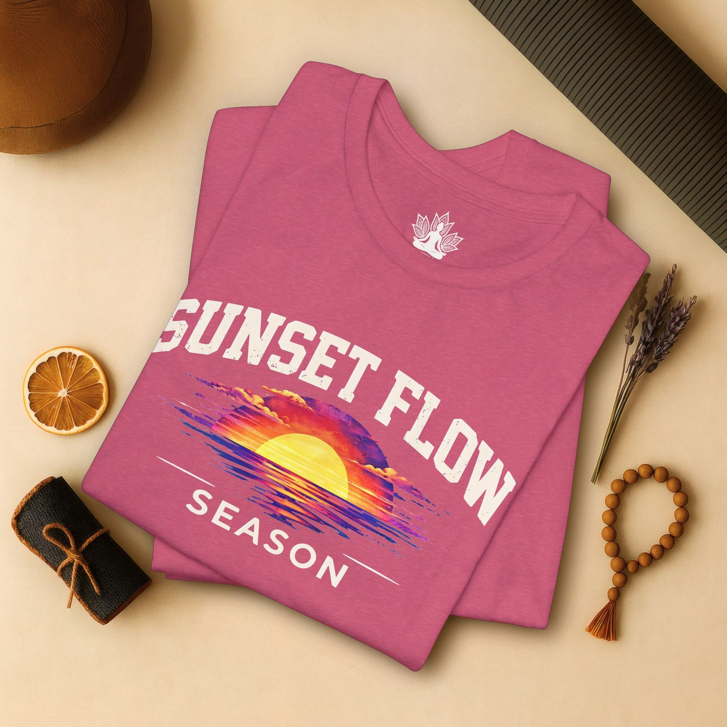 80s Sunset Flow Season Tee