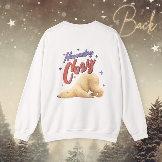 Namastay Cozy - Vintage Polar Bear Sweatshirt