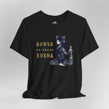 Bowed to Break Norms – Dark Coquette Tee