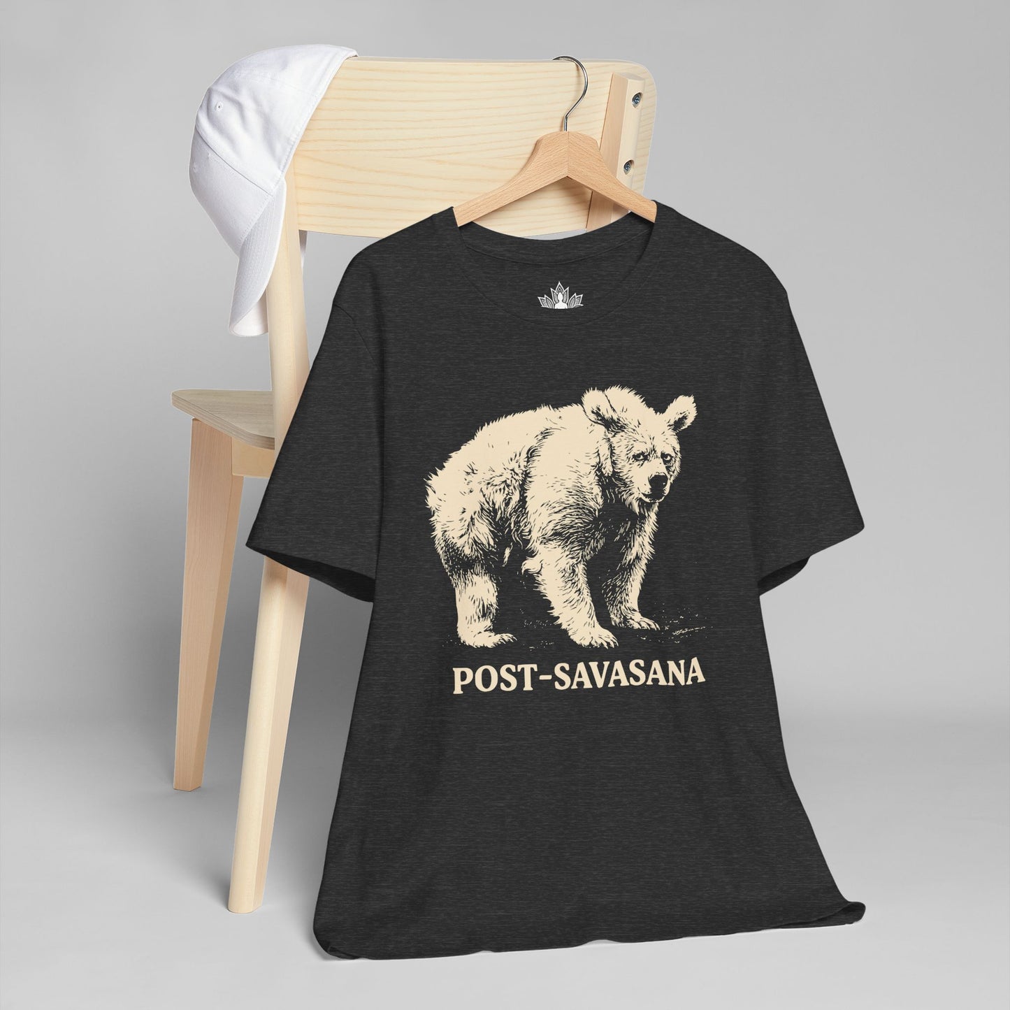 Post-Savasana Sleepy Bear Men Tee