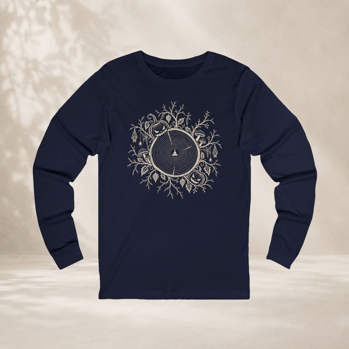 The Quiet Center: Haunted Woods Halloween Edition Long Sleeve Tee