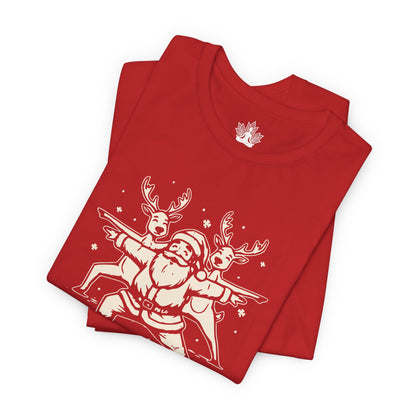Let It Flow Santa Tee