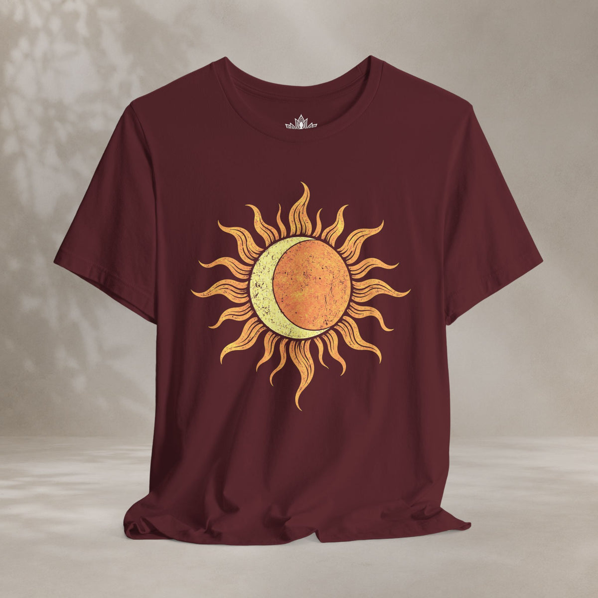 Celestial Balance Sun & Moon Boho Tee