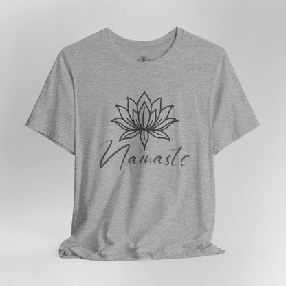 Namaste Lotus Tee – Yoga Minimalist