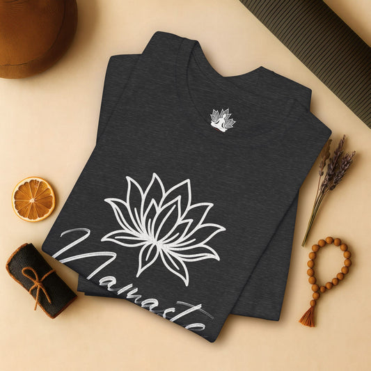 Namaste Lotus Tee – Yoga Minimalist