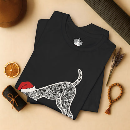 Downward Human – Funny Holiday Edition Tee