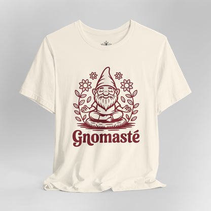 Gnomaste – Funny Meditating Gnome Tee