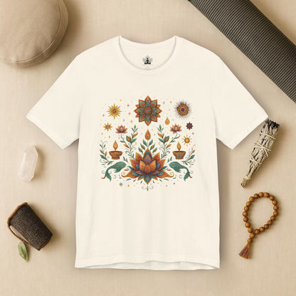 Mystic Lotus Bloom - Spiritual Energy Tee