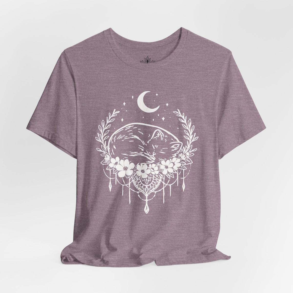 Sleeping Cat Under the Moon Tee