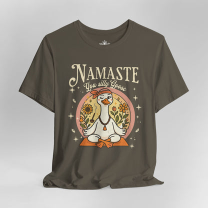 Namaste Silly Goose – Funny Yoga Tee