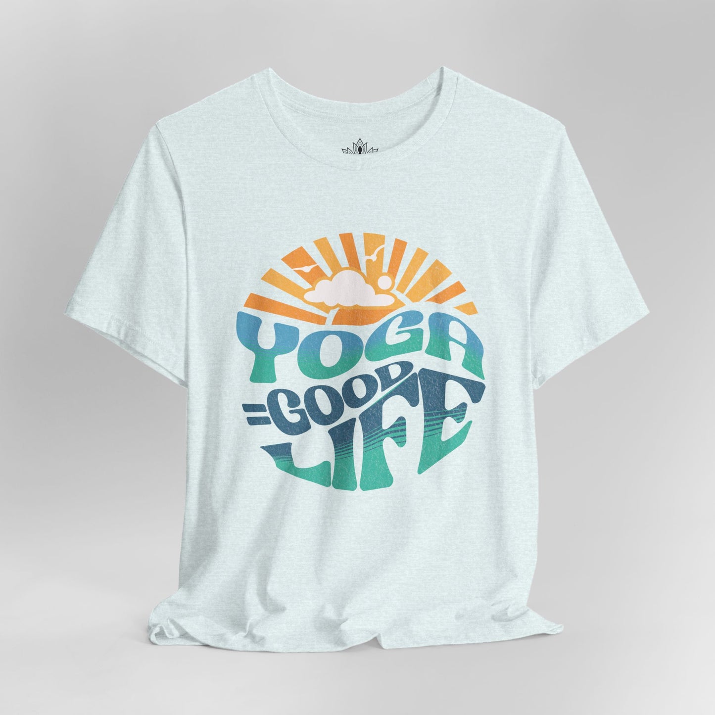 Yoga = Good Life - Happy Vintage Men Tee
