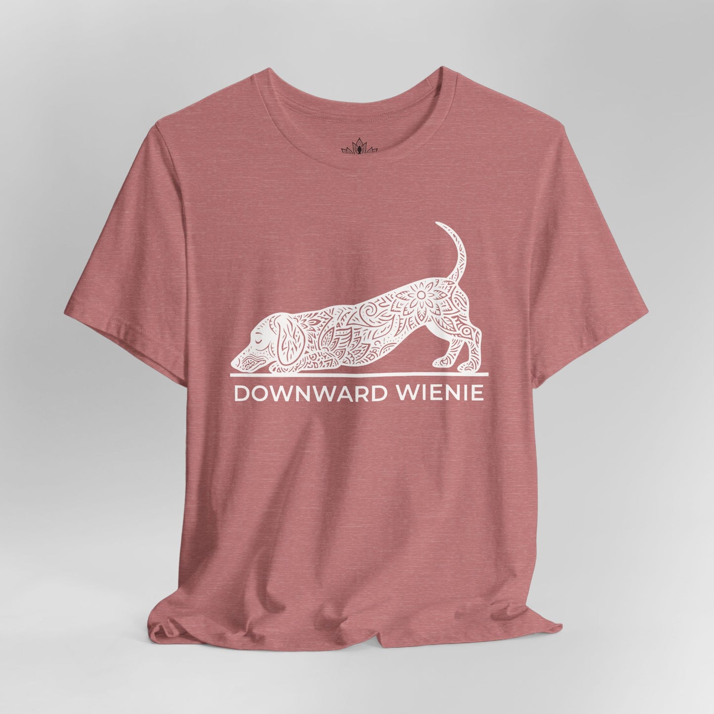 Downward Wienie Dog Pose – Funny Mandala Sausage Dog Tee