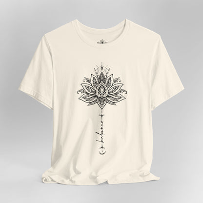 Balance Within – Lotus Yoga Tee