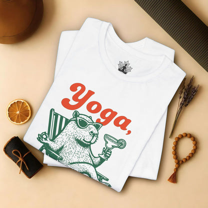 Capybara Yoga, Playa & Margarita Tee