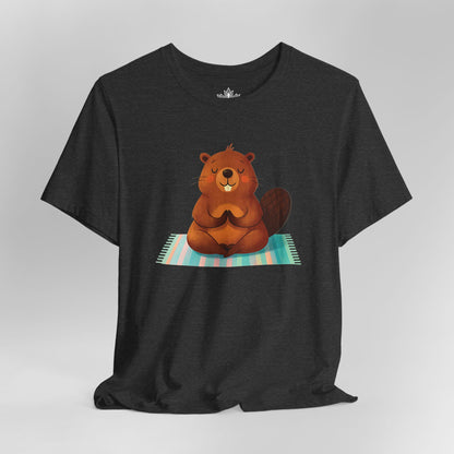 Namaste Beaver – Cute Yoga Tee
