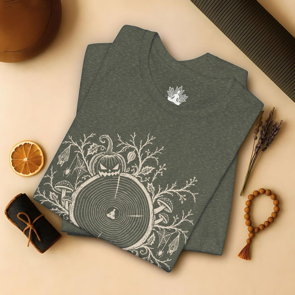 The Quiet Center: Haunted Woods Halloween Edition Tee