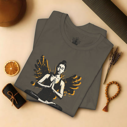 Street Art Meditate Don't Hate Tee