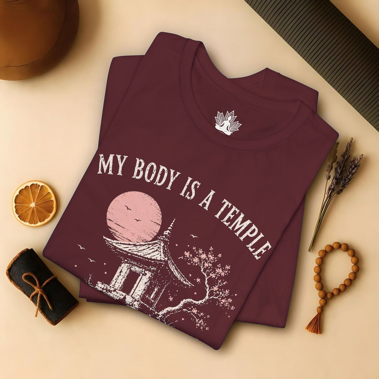 My Body Is A Temple: Ancient, Crambling, Still Sacred Tee