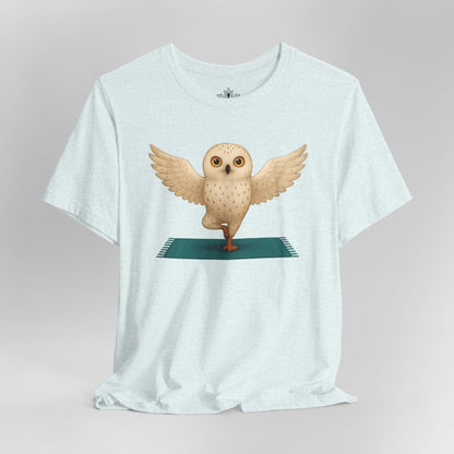 Snowy Owl - Tree Pose Tee