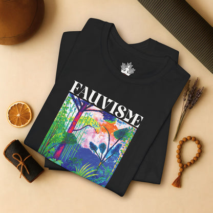 Peace in the Chaos – Fauvisme Lotus Tee