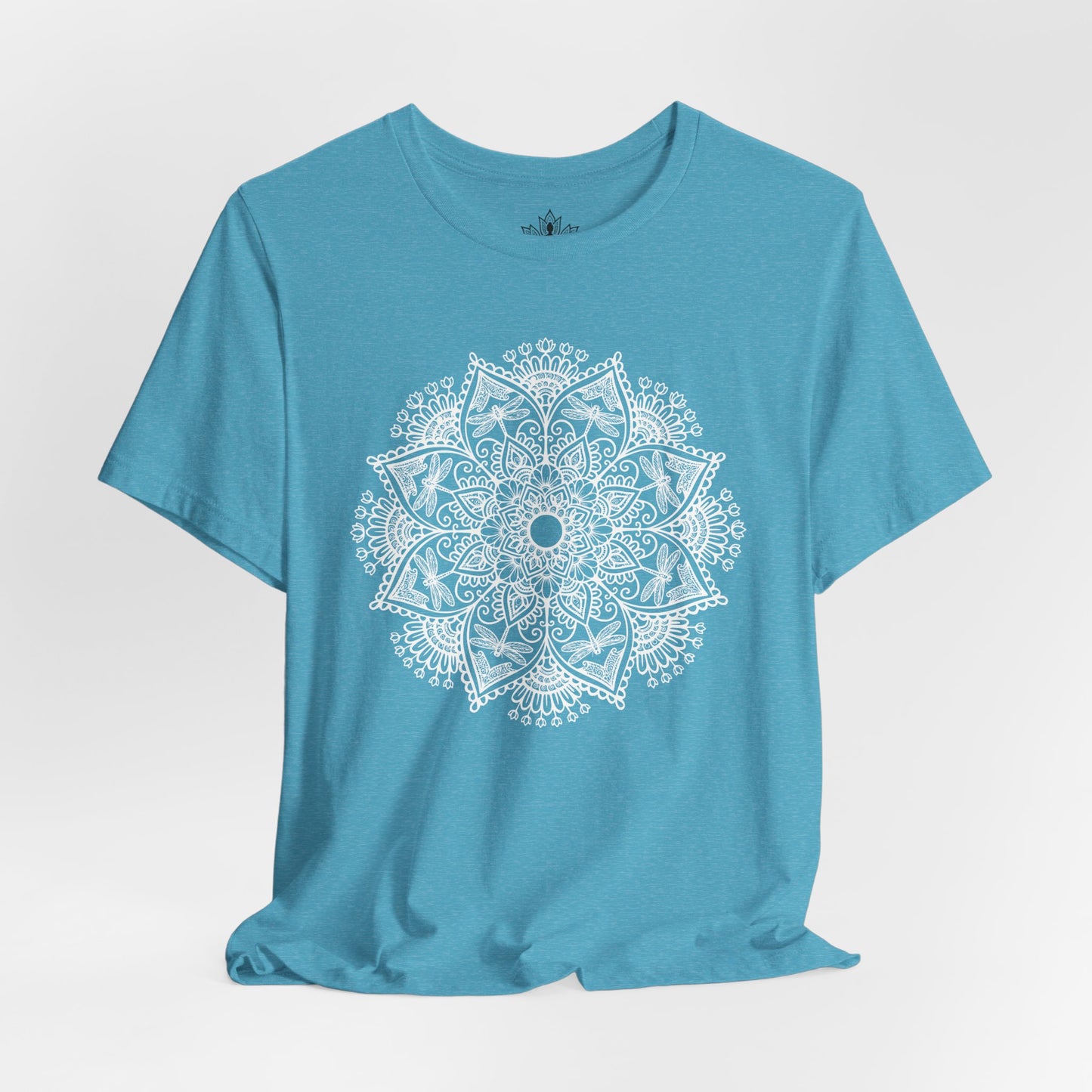 Dragonflies & Flowers Mandala