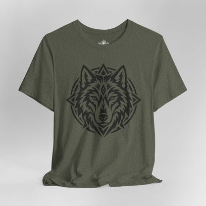 Guardian Wolf Mandala Men Tee