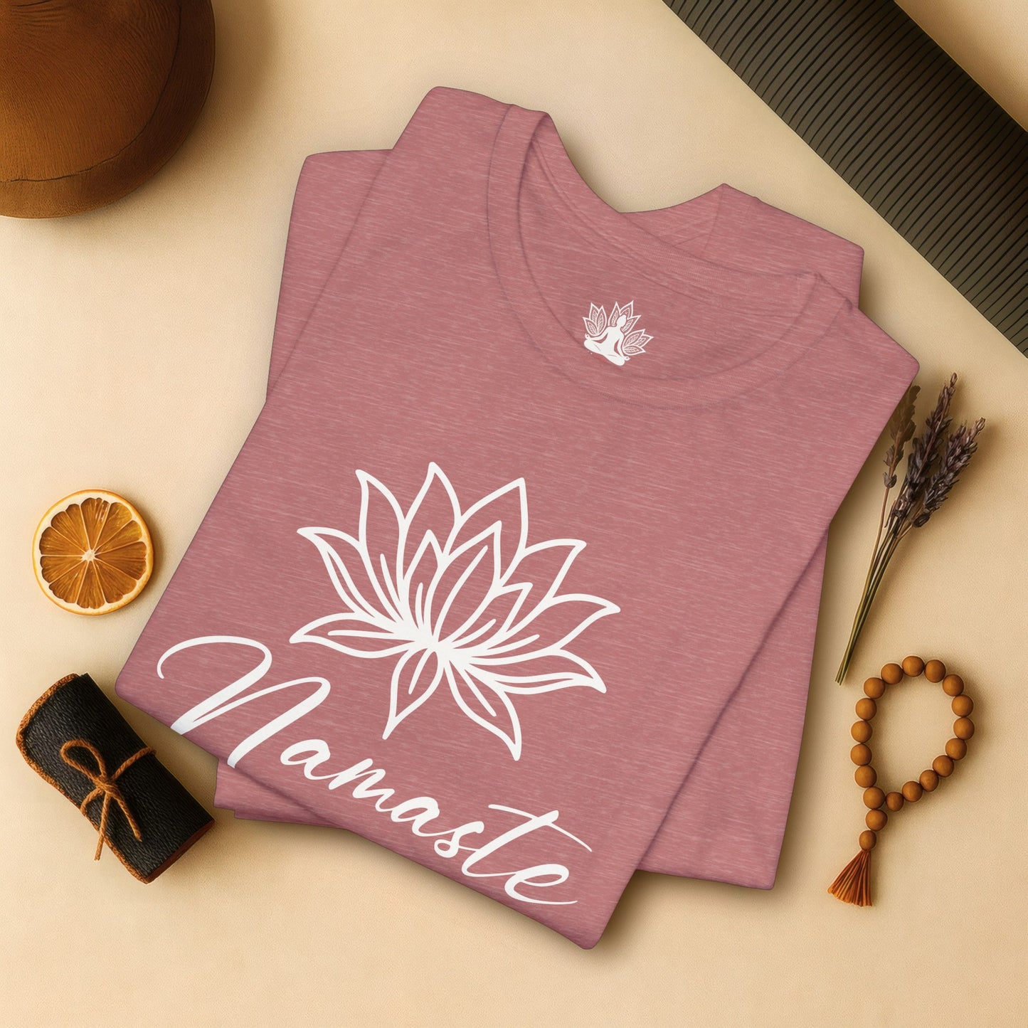 Namaste Lotus Tee
