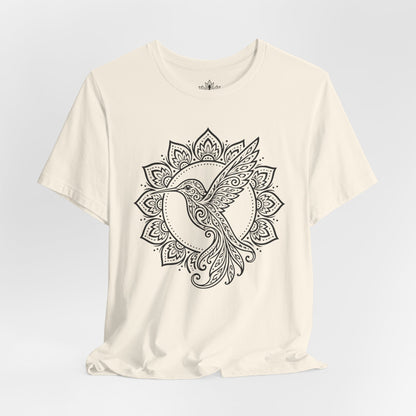 Hummingbird & Mandala Tee