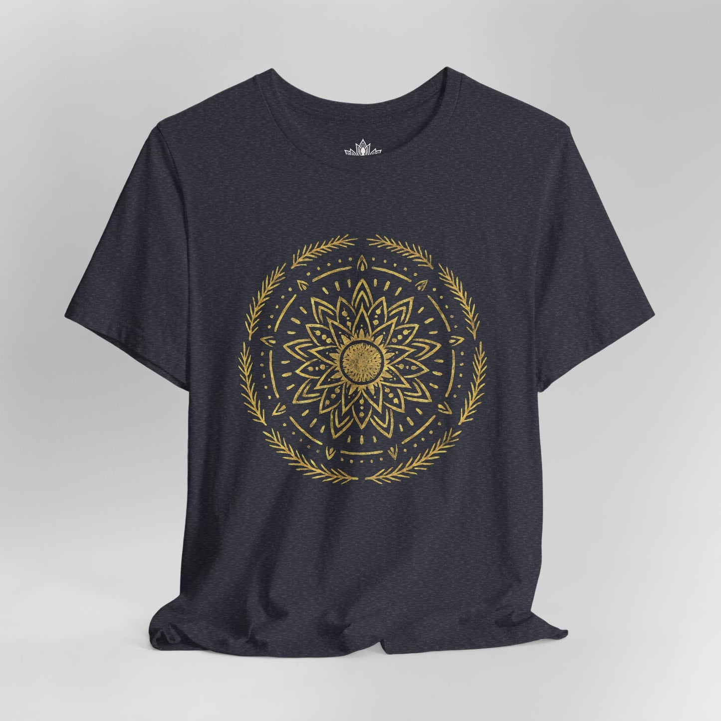 Golden Mandala – Sacred Balance Men Tee