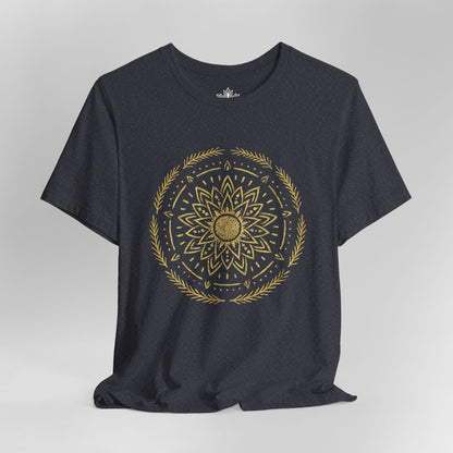 Golden Mandala – Sacred Balance Men Tee