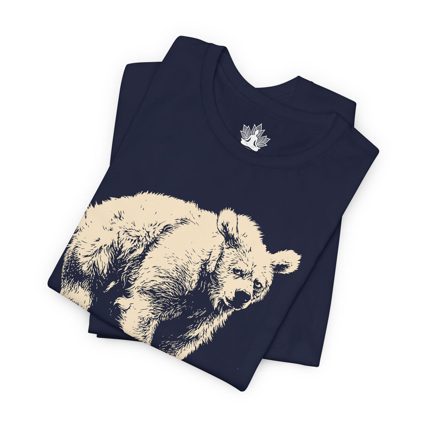 Post-Savasana Sleepy Bear Men Tee