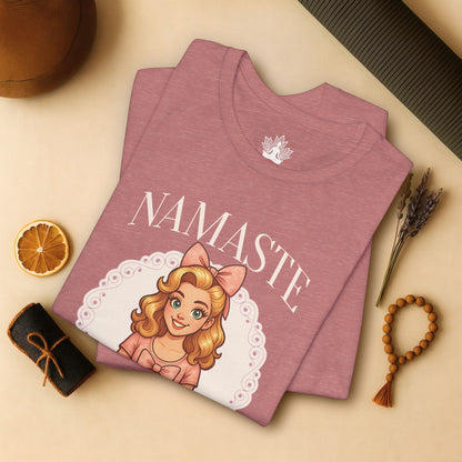Namaste Coquette – Cute Yoga Tee