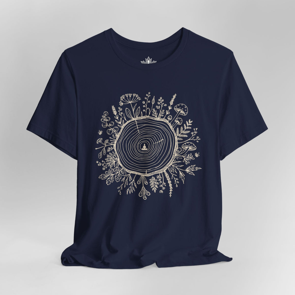 The Quiet Center Botanical Men Tee