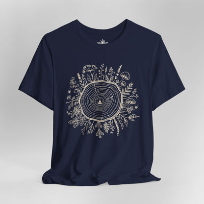 The Quiet Center Botanical Men Tee