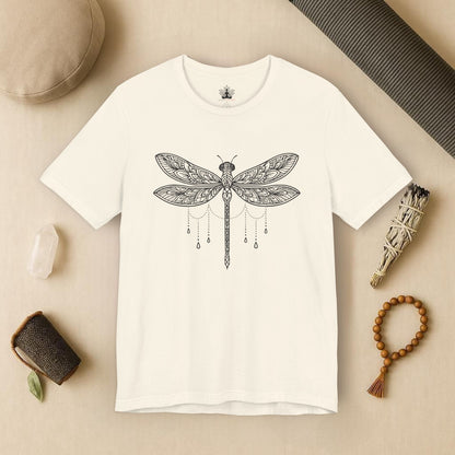 Mandala Dragonfly - Serenity Tee