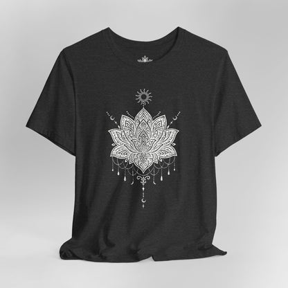 Celestial Lotus – Mystic Yoga Tee