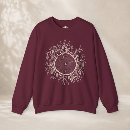 The Quiet Center: Haunted Woods Halloween Edition Sweatshirt