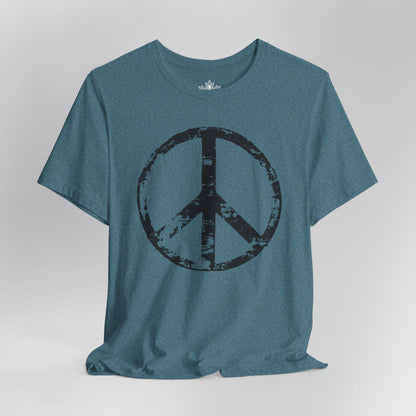 Retro Peace Symbol Men Tee