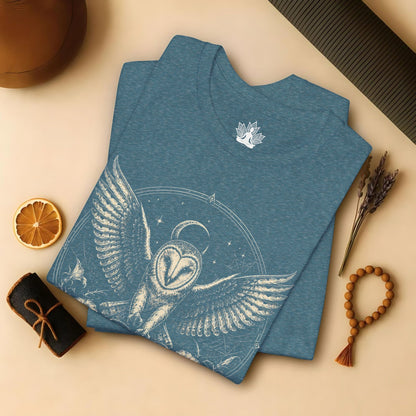 Mandala Owl Halloween Tee