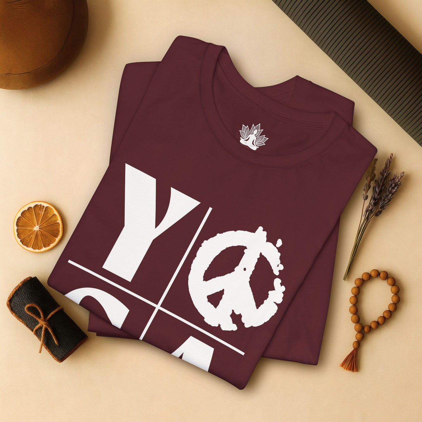 Bold Yoga – Modern Grid Tee