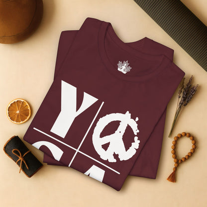 Bold Yoga – Modern Grid Tee