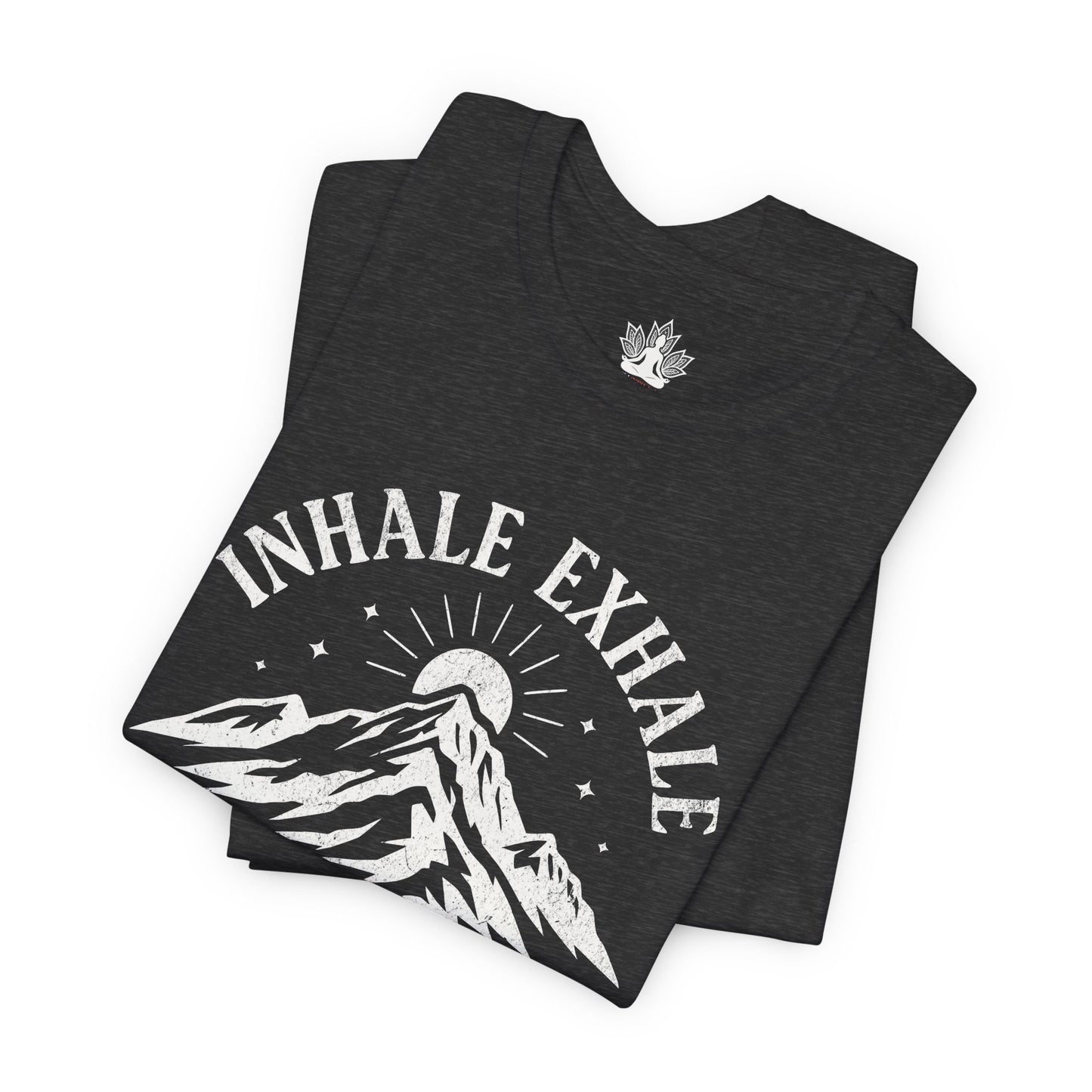 Inhale Exhale Repeat - Mountain Peace Men Tee