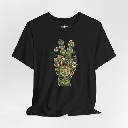 Boho Peace Hand Tee