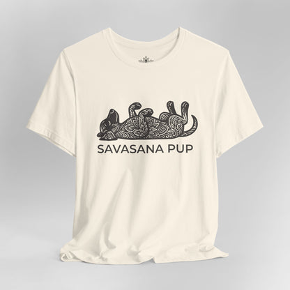 Chill Mandala Dog - Savasana Pup Tee