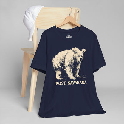 Post-Savasana Sleepy Bear Men Tee