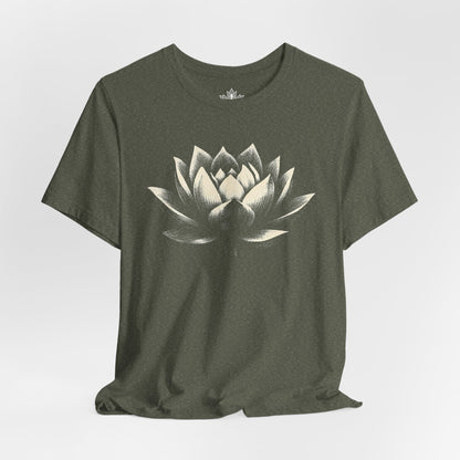 White Lotus Shadow Art Tee