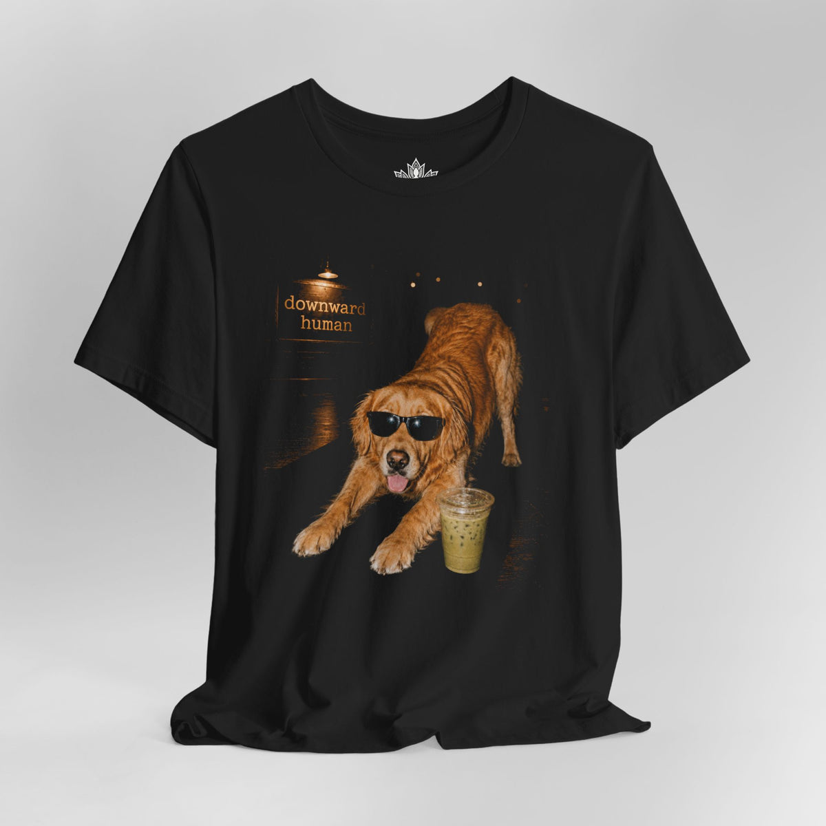 Downward Human Dog With Swag Men Tee