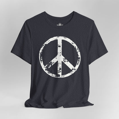 Retro Peace Symbol Men Tee